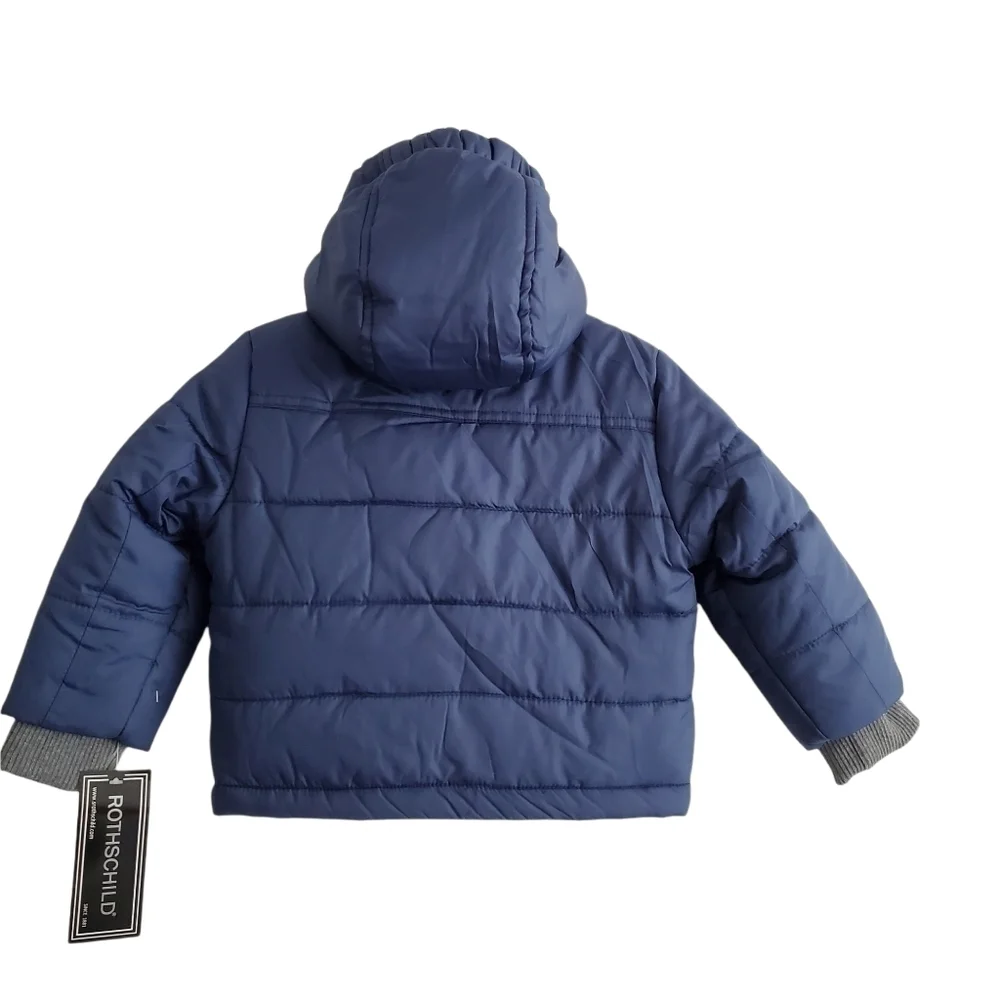 NEW Rothschild Navy Puffer Jacket with Bib‎